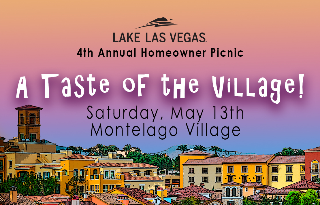 4th Annual Homeowner Picnic! Lake Las Vegas