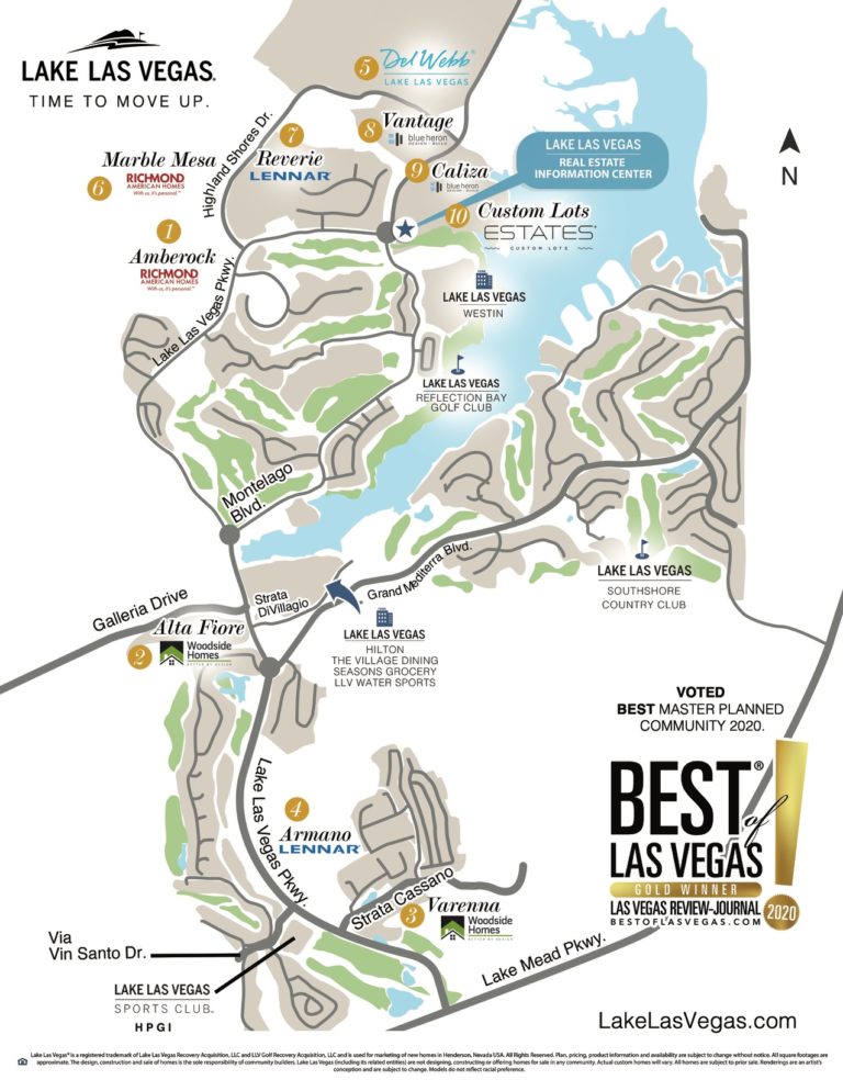 Luxury New Homes from the Mid $300,000s - Lake Las Vegas