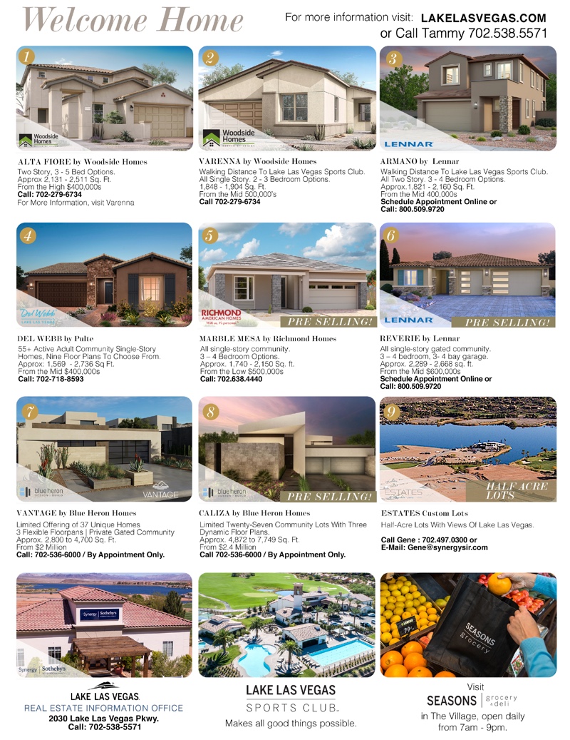 New Homes For Sale in Las Vegas