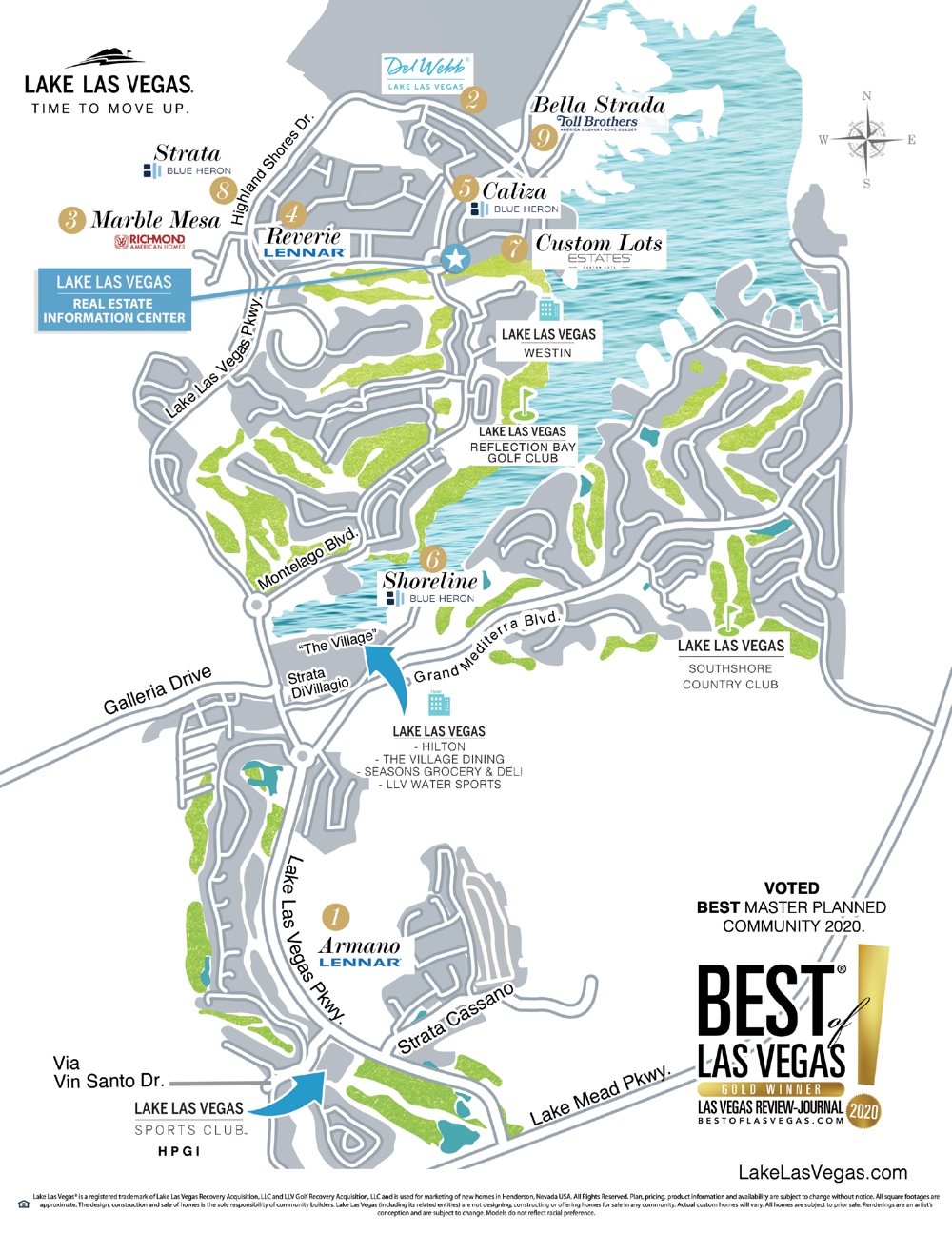 Luxury New Homes from the Mid $300,000s - Lake Las Vegas