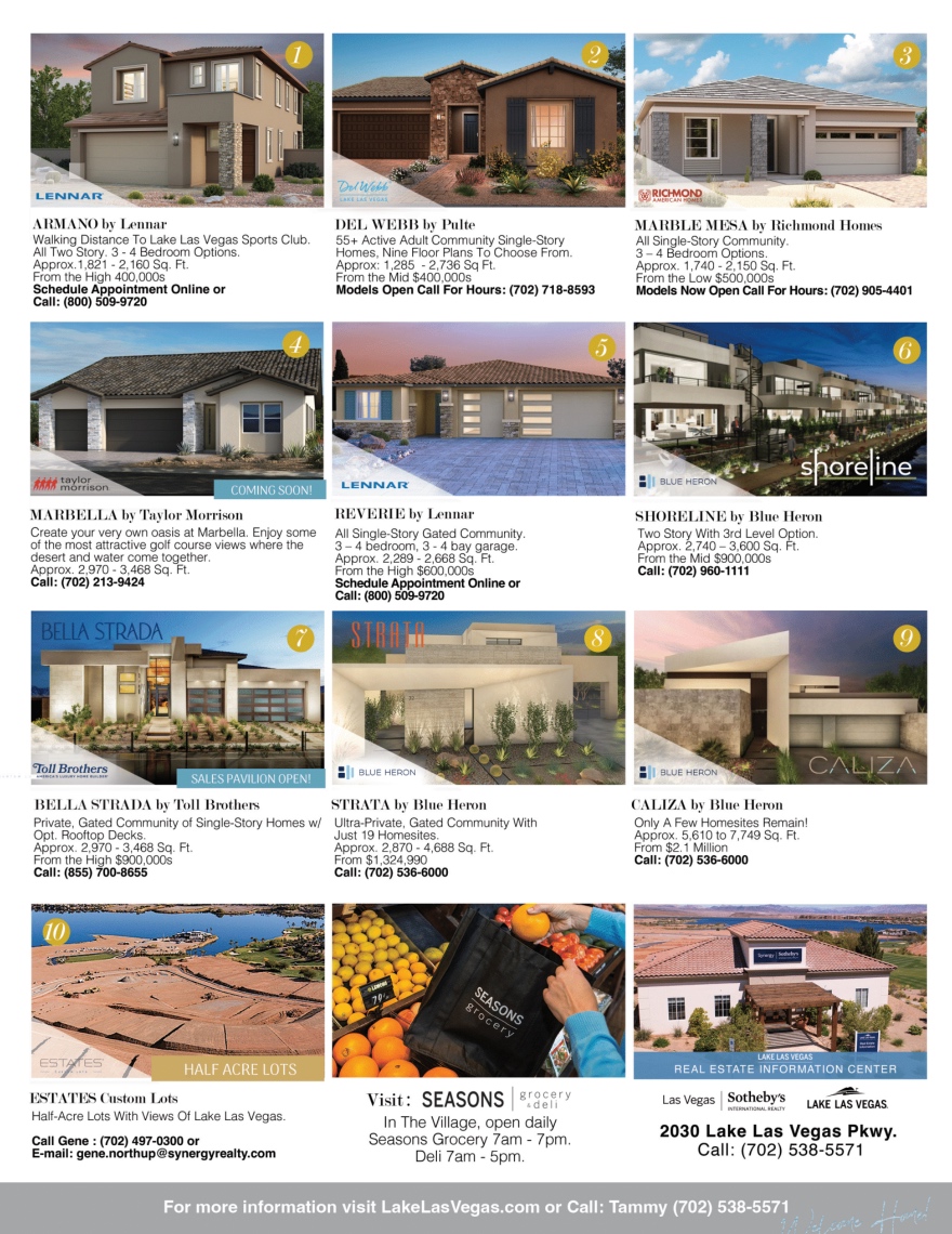 New Subdivisions In Las Vegas